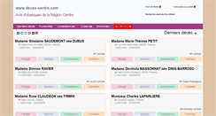 Desktop Screenshot of deces-centre.com
